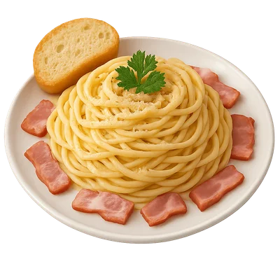Mì Sốt Carbonara